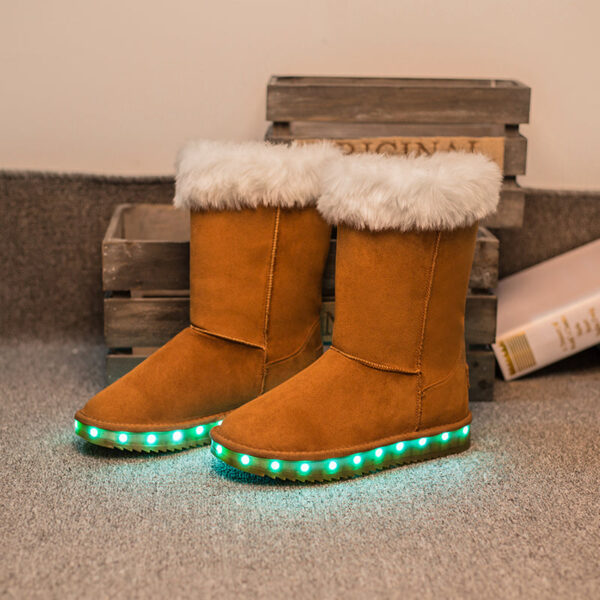 Led Warm Boots Fur