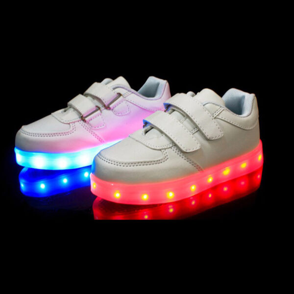 Led Sneakers Classic Strap Kids