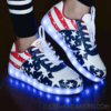 led sneakers flag america led shoes flag america light shoes flag america chaussures led led schuhe gall