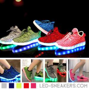 led sneakers Mesh kids led shoes Mesh kids main